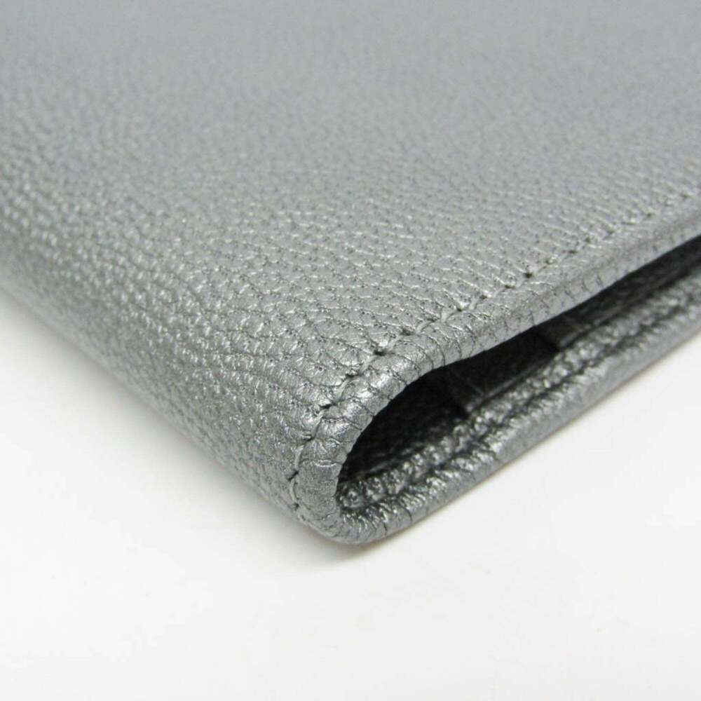 CHANEL Silver Leather Wallet - Picture 5 of 12